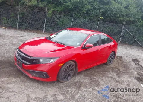 2020 Honda Civic Sport from USA, damaged, VIN 2HGFC2F84LH563144